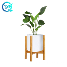 Qinge Bamboo Plant Holder Suit For 6''-8'' Flower Pot Good Selling Bamboo Solid Plant Stand
